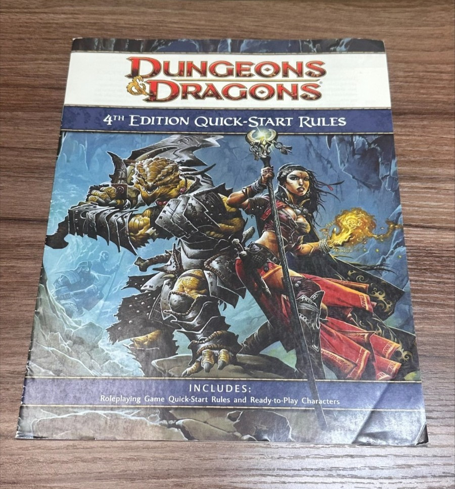 Dungeons And Dragons 4th Edition Quick-Start Rules