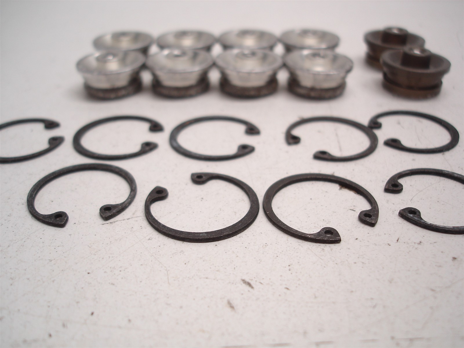 10 NASCAR GM R07 R07.2 ENGINE BLOCK WATER FREEZE PLUGS & CLIPS ECR HENDRICK