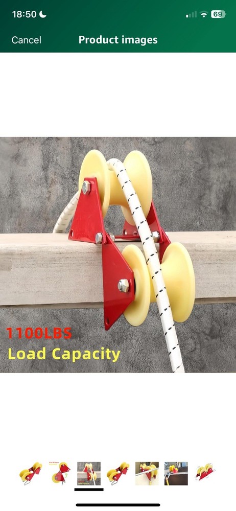 Adjustable Double Wheel Pulley for Fiber Cable