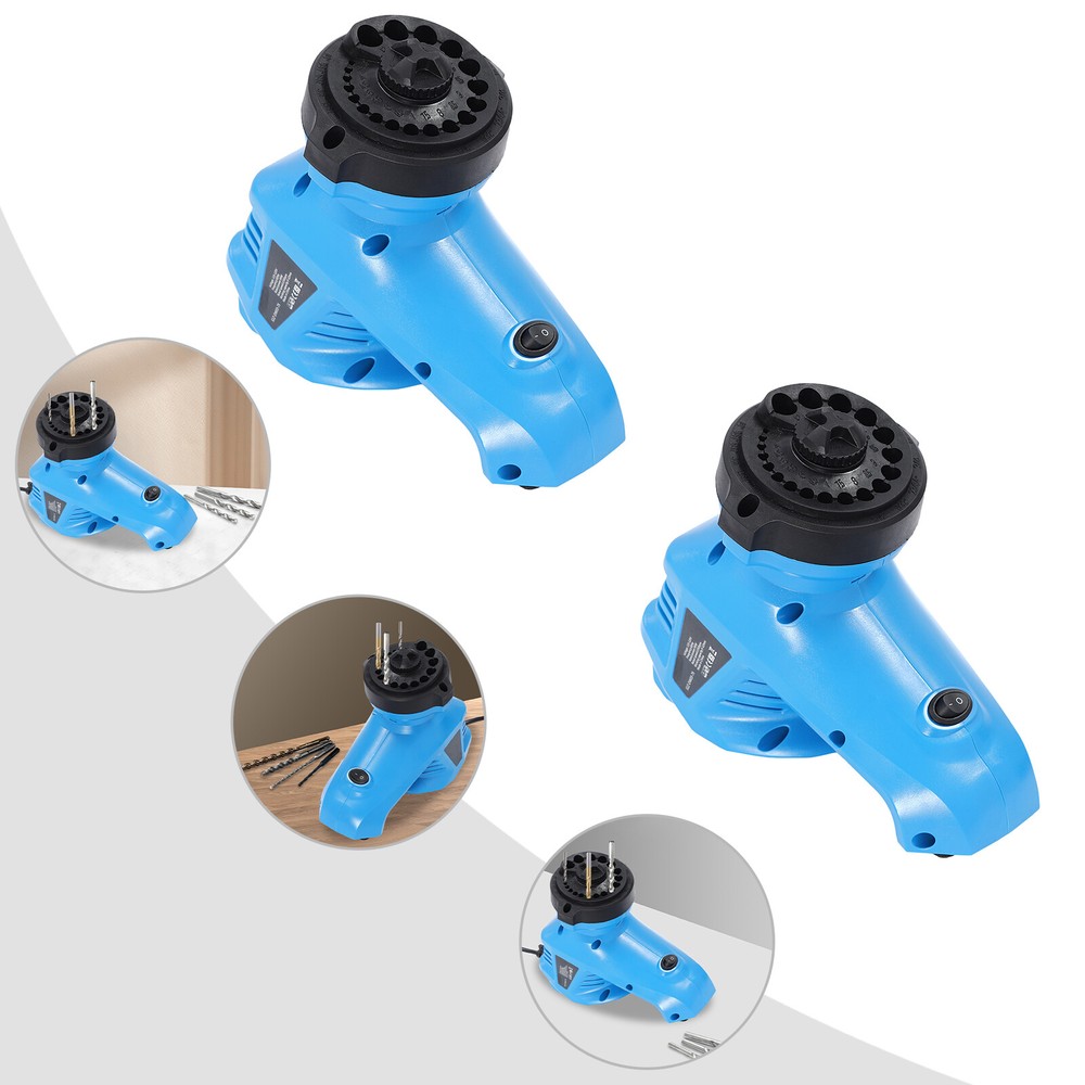 2 pcs Drill Bit Sharpener Grinder Electric Twist Drill Sharpener for 3‑12mm