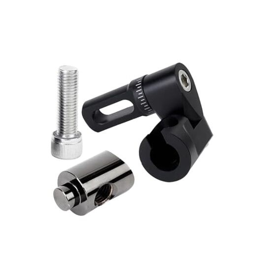 Single Side Adjustable V-Bar Mount Quick Disconnect Bow Rod Stabilizer,