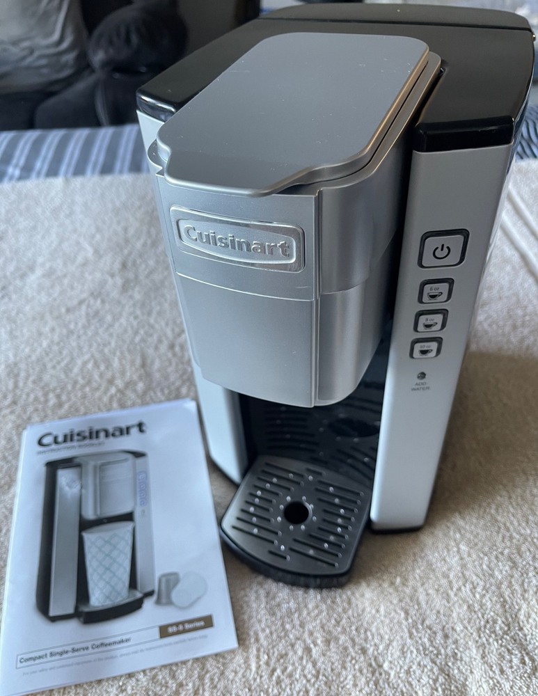 Cuisinart SS-5 Compact Single Serve Coffee Maker Stainless , New never used