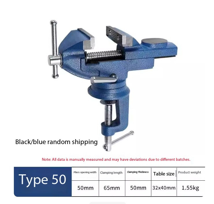 Multifunctional Fast Bench Vise Small Universal Mini Table Tiger Table Pliers