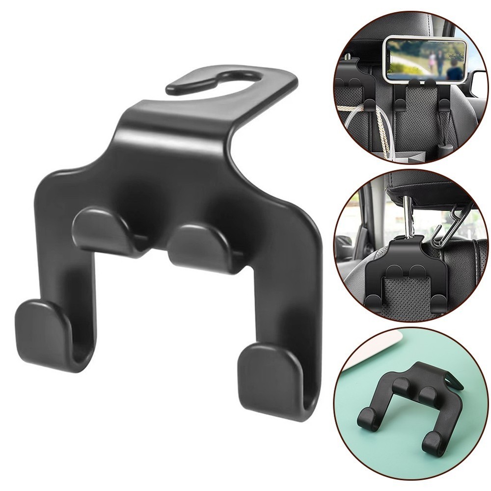 Convenient Car Storage Solution with For Seat Back Hook and Phone Holder