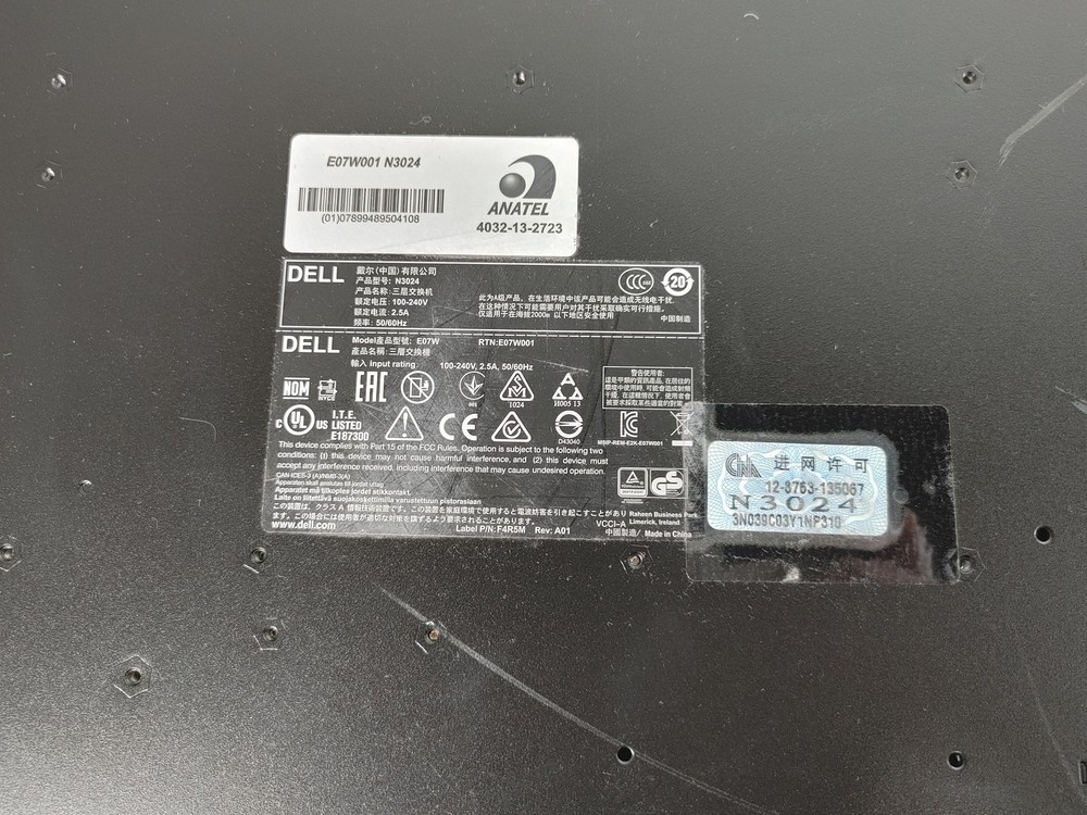 Dell PowerSwitch N3024 24x 1GbE 2x 1G SFP Managed Switch