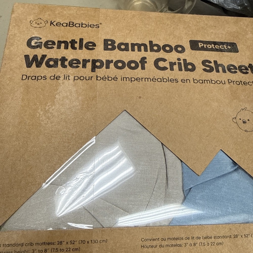 Gentle Bamboo Protect+Waterproof Crib Sheets