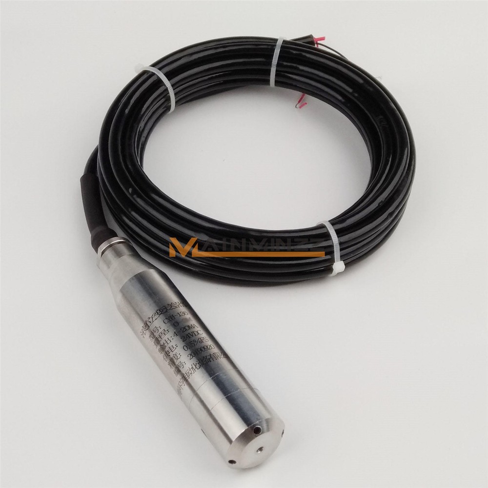 4-20MA 1.0m Range Water Level Transmitter Liquid Level Transducer Sensor