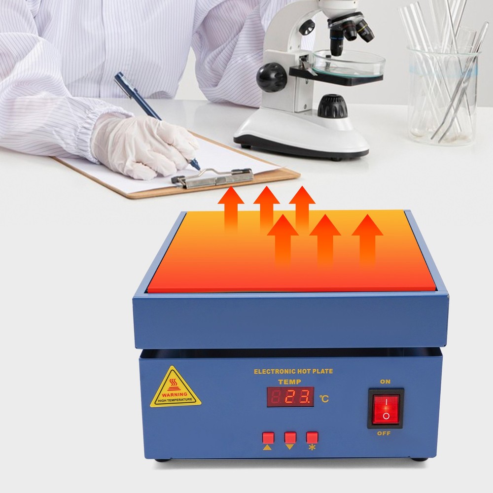 High-Performance Electric Hot Plate with Precise Temperature Control 800W