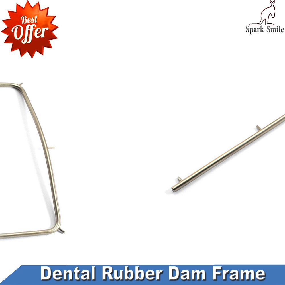 Dam Frames 3pcs Rubber Dam Frames Surgical Endodontics Instruments Stainless CE