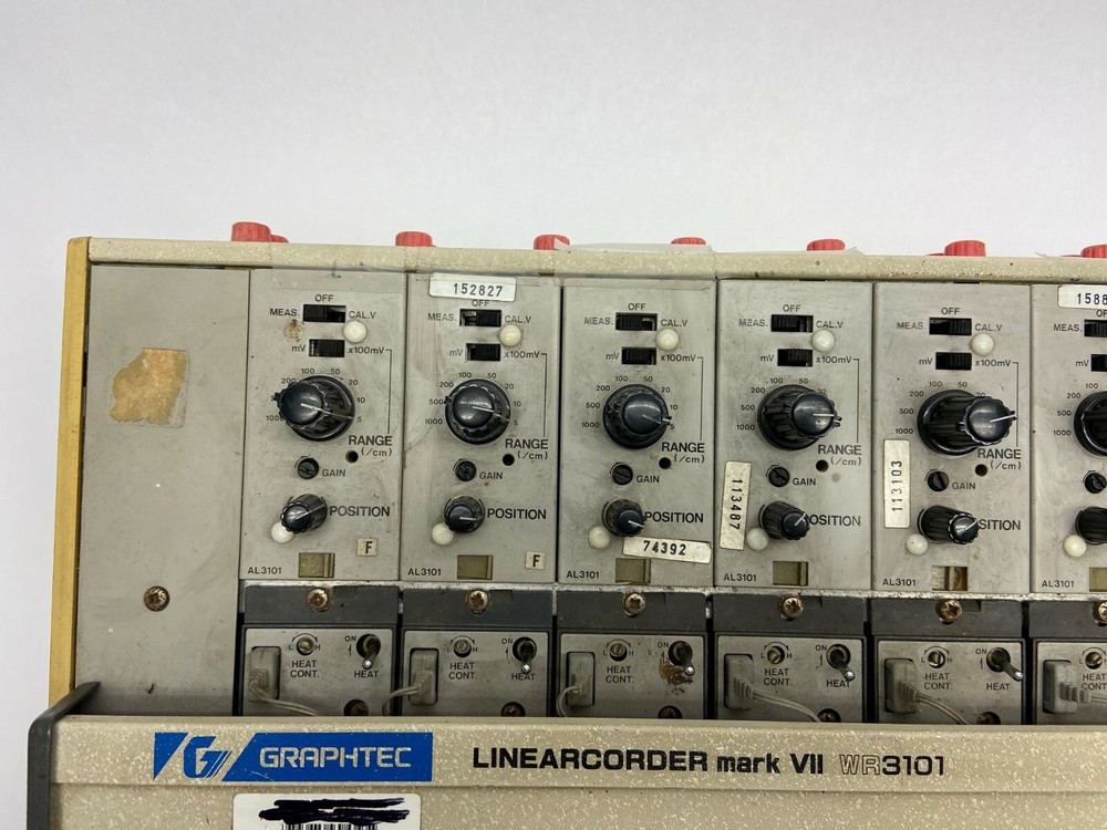 Graphtec WR3101 Linearcorder Mark VII Chart Recorder