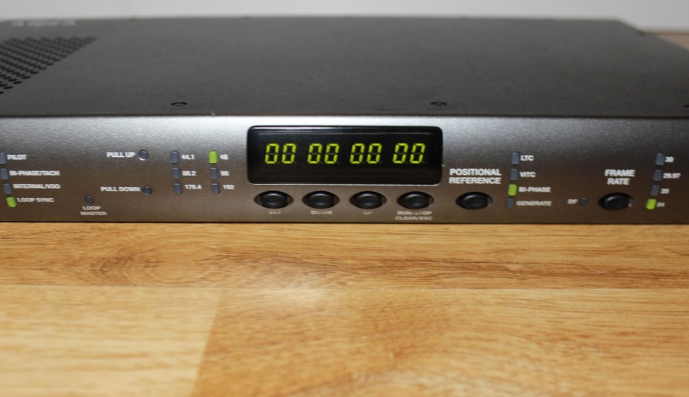 Avid Pro Tools Sync HD Master Clock + Manual & Cables - Dark Gray 9100-38924-20
