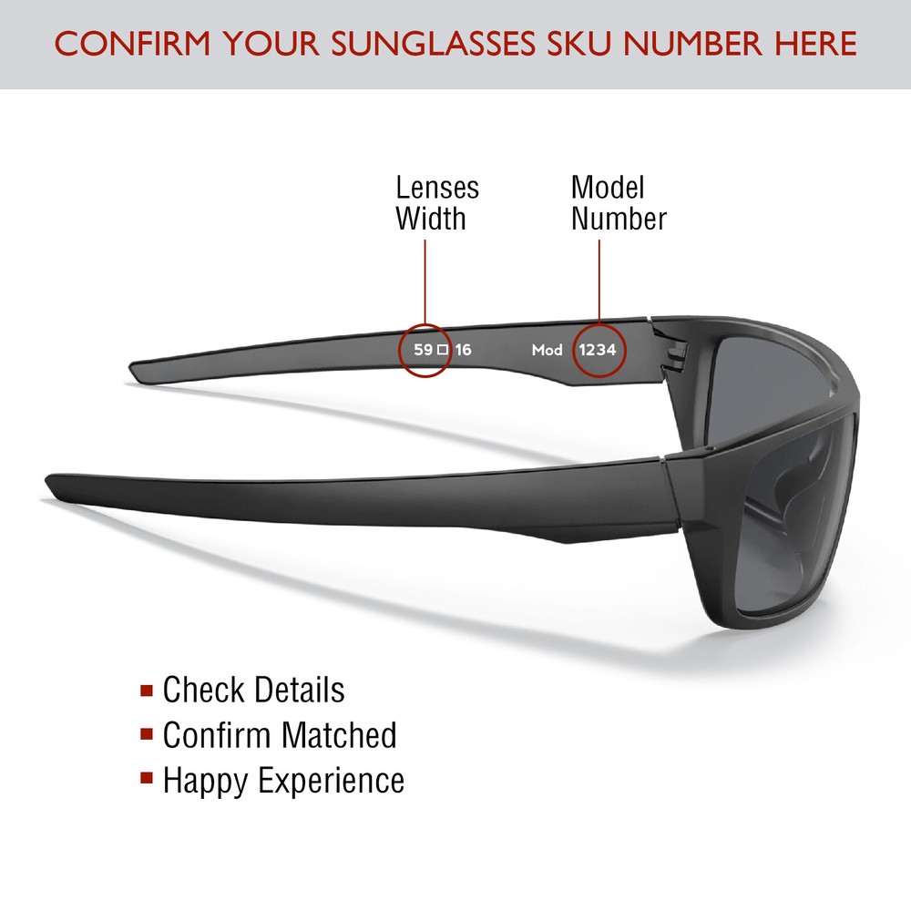 TRUE Polarized Replacement Lenses for-Oakley M Frame Sweep Vented Multi-Colors