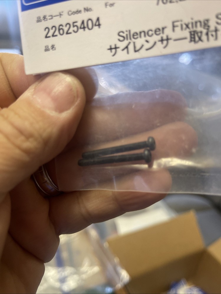OS silencer fixing screw