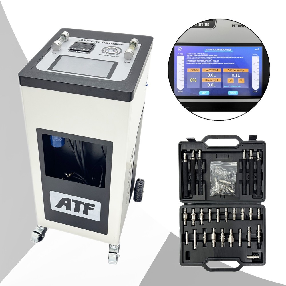Transmission Fluid Exchange Machine with Printer (DC12V, 150W, 20L×2 Tanks)
