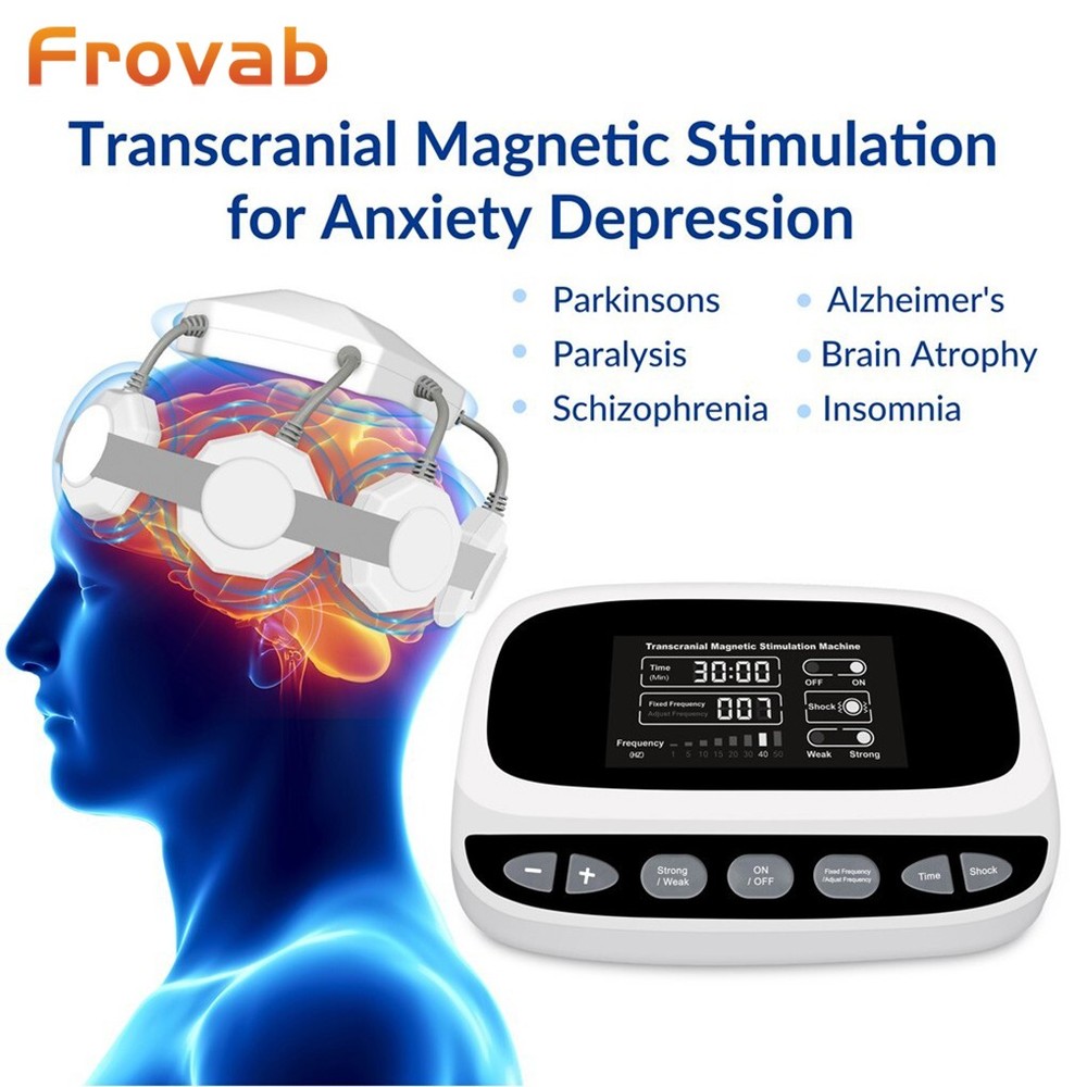 rTMS Brain Therapy Transcranial Magnetic Stimulation Device for PTSD/ Depression