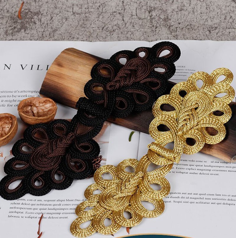 Hand Sewing Chinese Frog Fasteners Closure  Button Knot DIY Handmade  Button