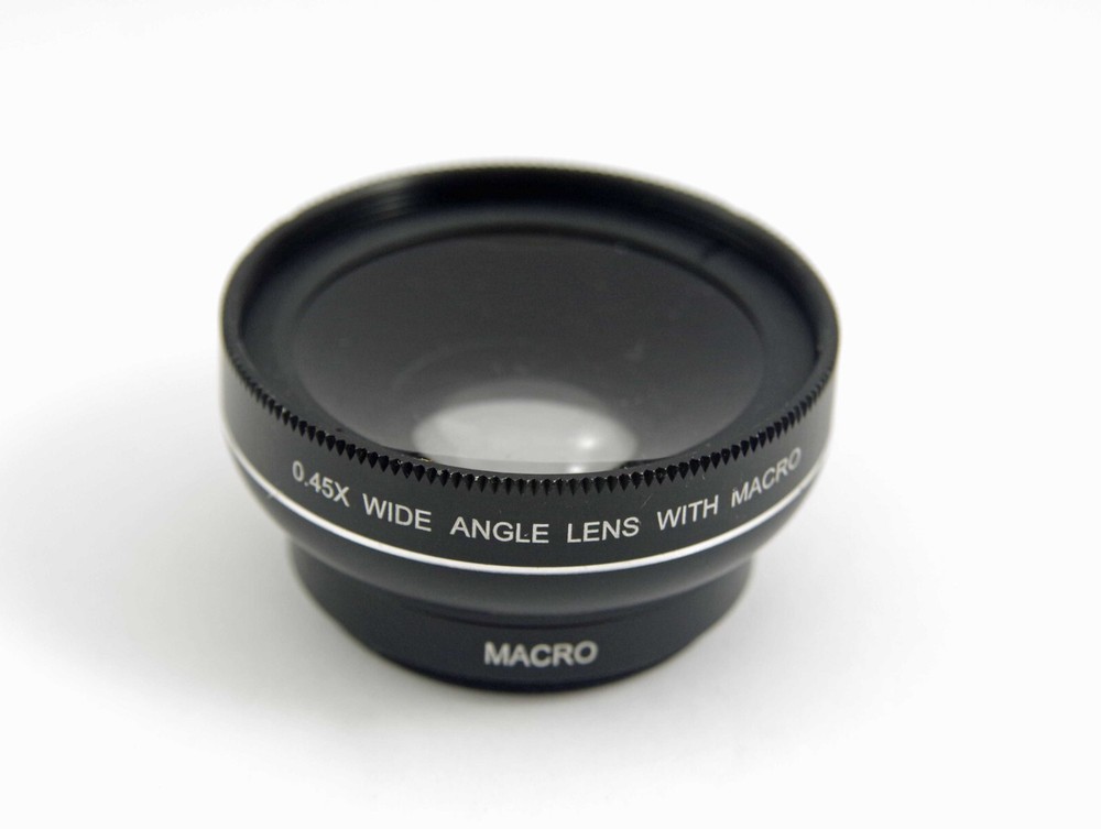 Wide Angle Conversion Lens with Macro Attachment 0.45X