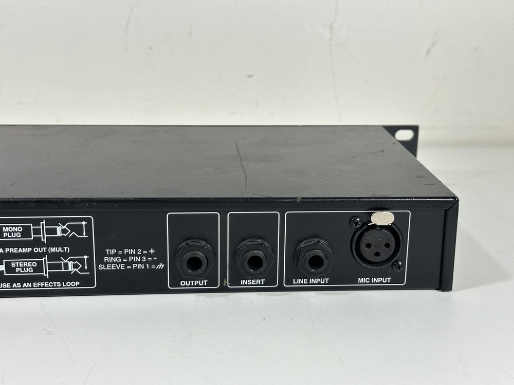 DBX 286A ~ Microphone Preamp & Processor ~ Power On / READ DESCRIPTION