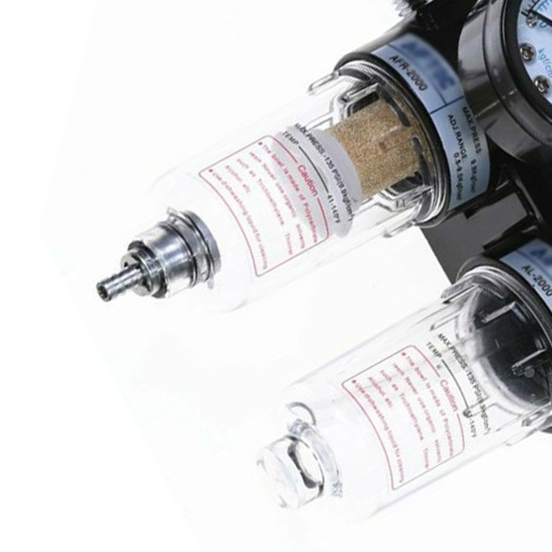 AFC2000 Plastic Air Source Treatment Filter Pressure Gauge Regulator Replacement