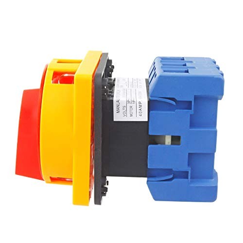 Universal Switch 2 Position 3 Phase Panel Rotary Selector Changeover Switch