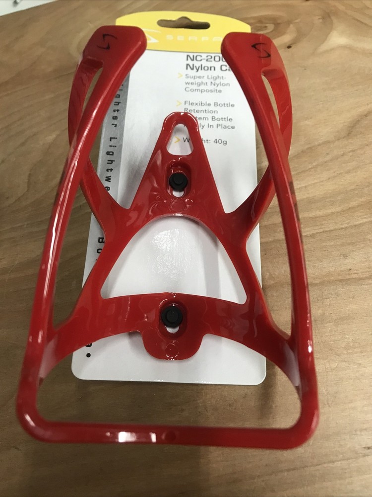 Serfas NC-200 Starfighter Nylon Cage, Red