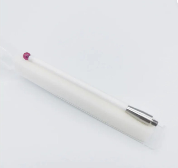 CMM Touch Probe Stylus 6mm Ruby Ball Ceramic Stem M4 Thread 100mm A-5000-3712