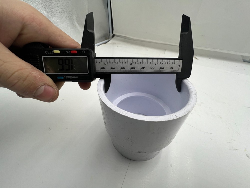 21182-250 CMP 2-1/2In Fitting Extender, 2-1/2In Socket White