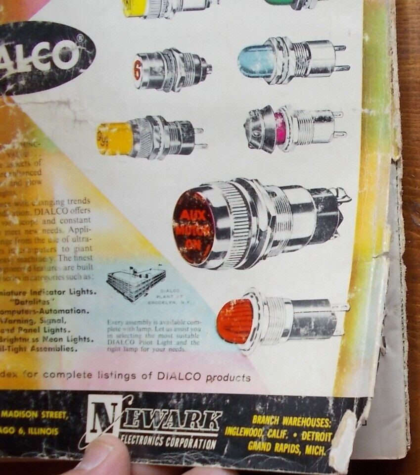 NEWARK ELECTRONICS CATALOG 72 SC 496 pages, 9.5" x 7" FABULOUS REFERENCE Guide*