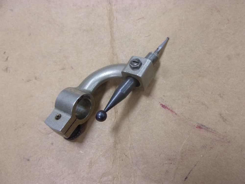 Federal Dial Test Indicator 3/8" Shank Hole Bore Angle Side Measuring Attachment