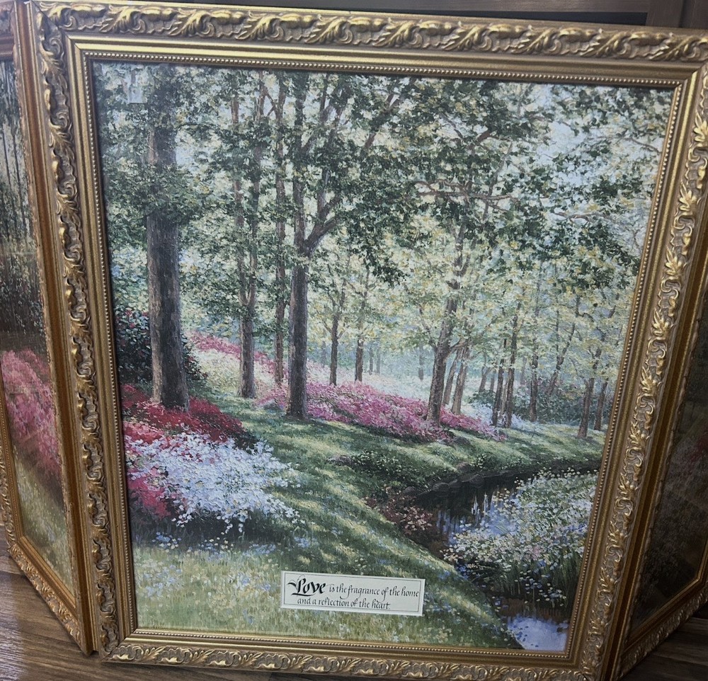 Framed Print Fireplace Screen