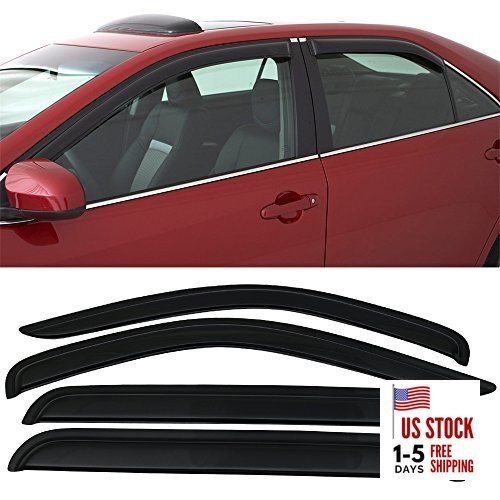 Tape On External Window Visor, Compatible with 1998-2004 Dodge Durango,