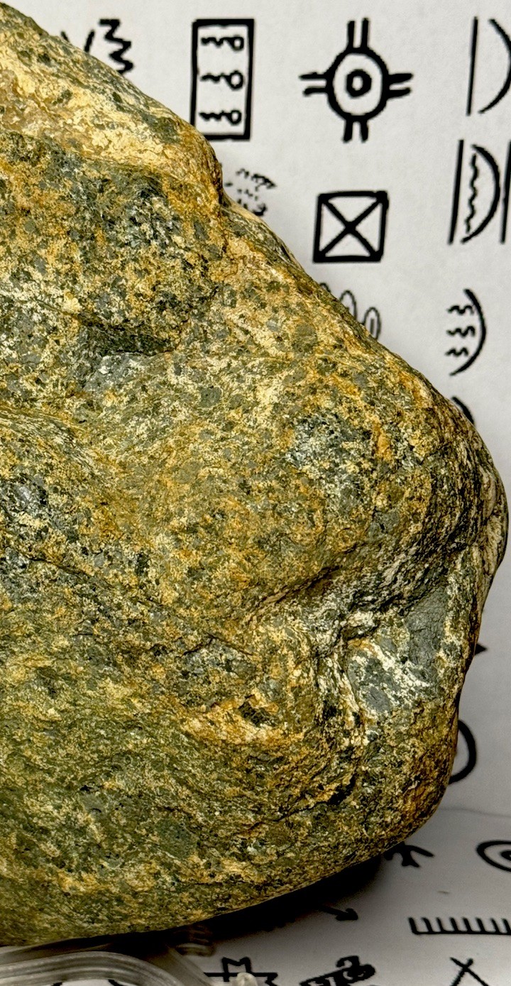 Native American Indian Authentic Artifact Stone Carved Effigy, 8 lb 2 oz • VA