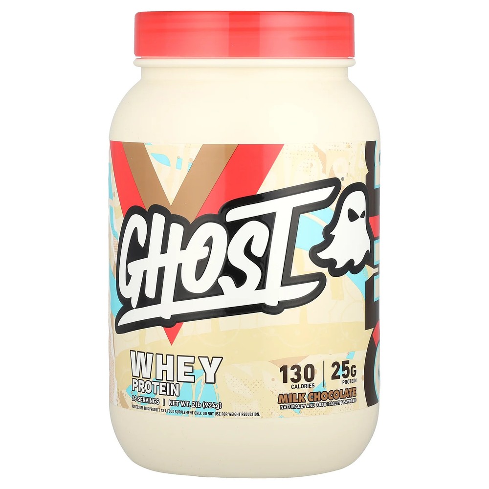 Whey Protein, Milk Chocolate, 2 lb (924 g)