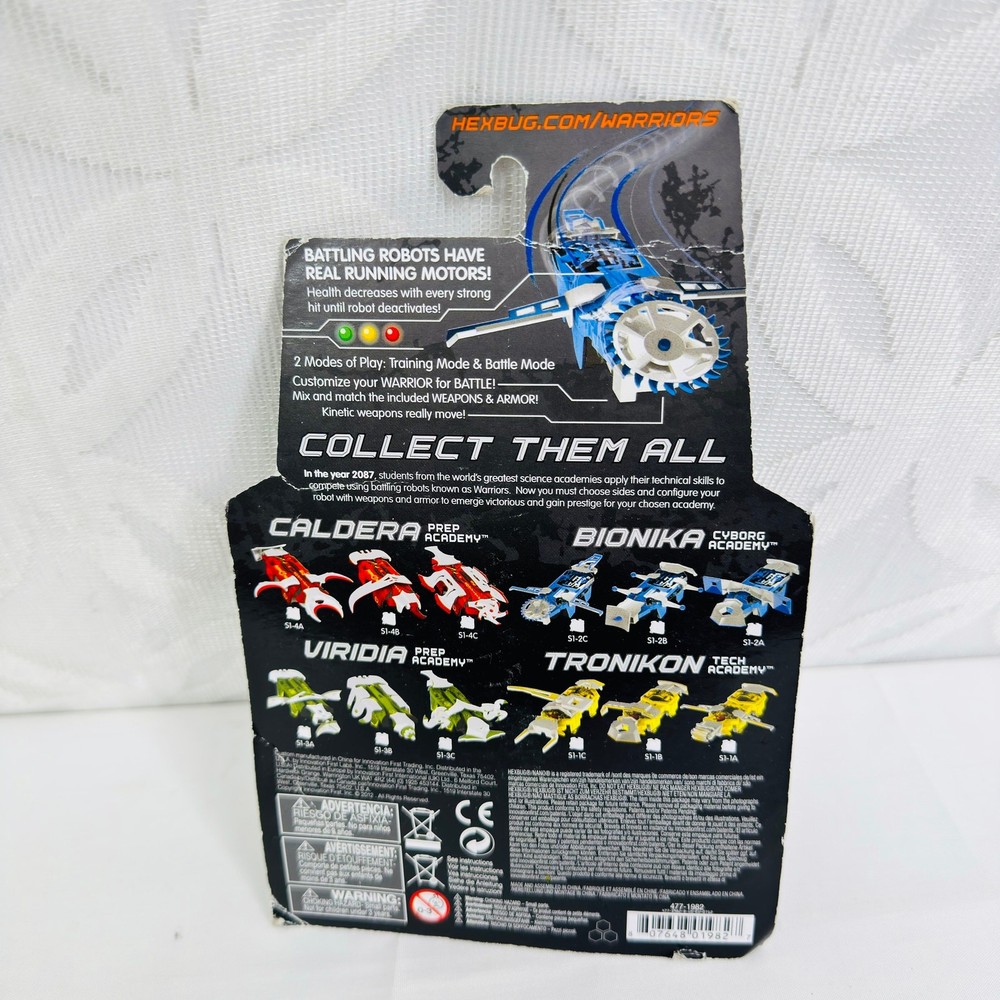 HEXBUG Cyborg Academy Warriors battling robots BIONIKA S1-2C
