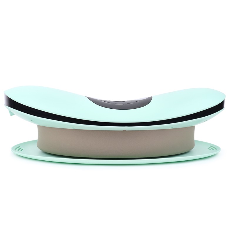 Electric Lumbar Massager with Heat Adjustable Intensity Back Stretcher Device#