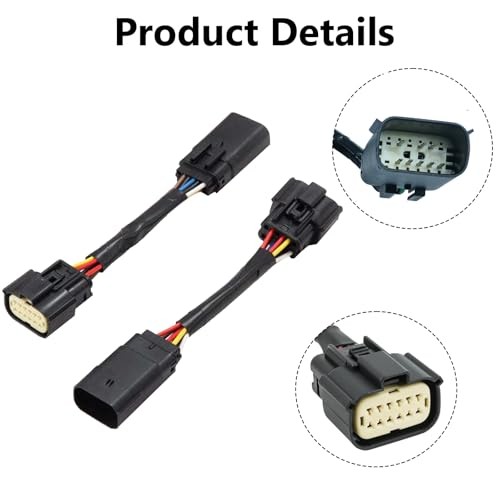 Projector Headlights AlphaRex Conversion Wiring Harness Compatible with Dodge