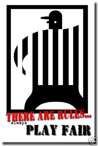 There are Rules  Play Fair - Classroom School    POSTER