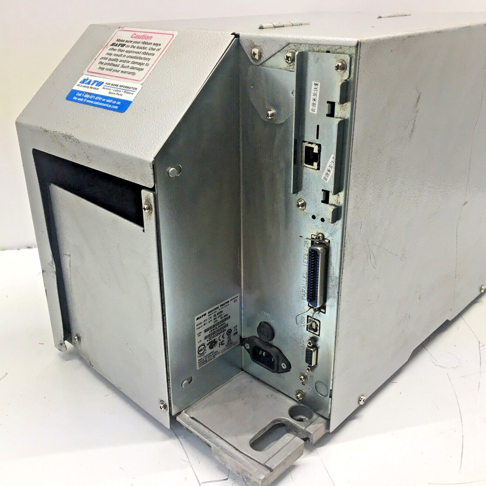 SATO GL408e BARCODE PRINTER Powers On