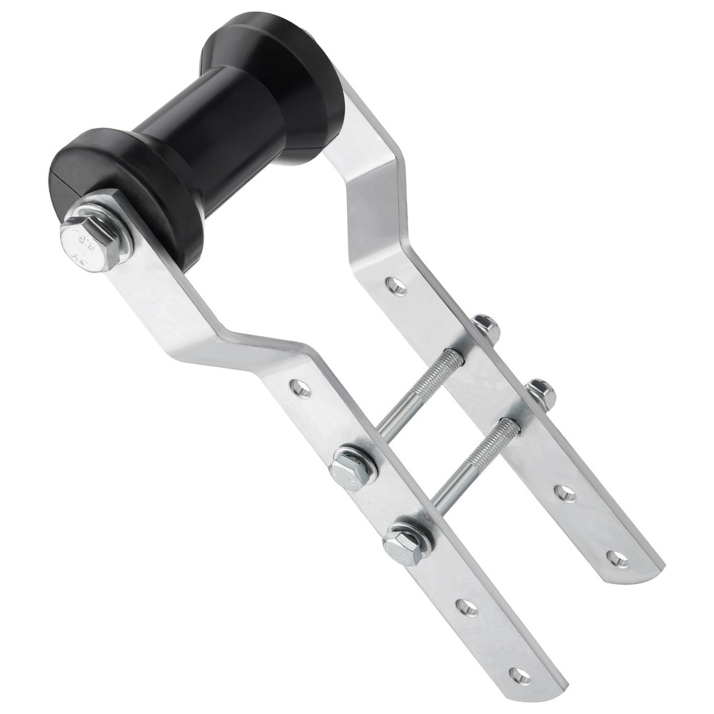 Updated 5" Boat Trailer Rollers with Brackets Black Adjustable Keel Roller Ass.