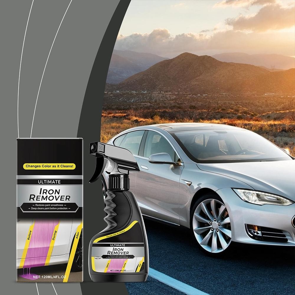 120ML Car Rust Removal: Powerful Rust Remover Spray for Rust Removal Fast