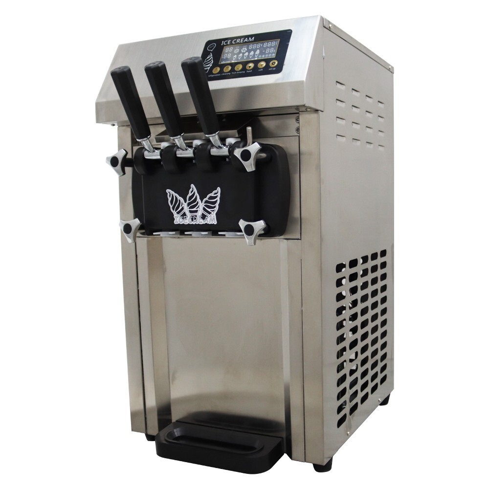 Commercial 3 Soft Ice Cream Machine LED Panel Controller Ice Cream Makers Device