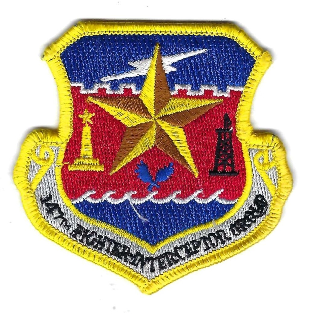 90's 147th FIGHTER INTERCEPTOR GROUP #2 patch