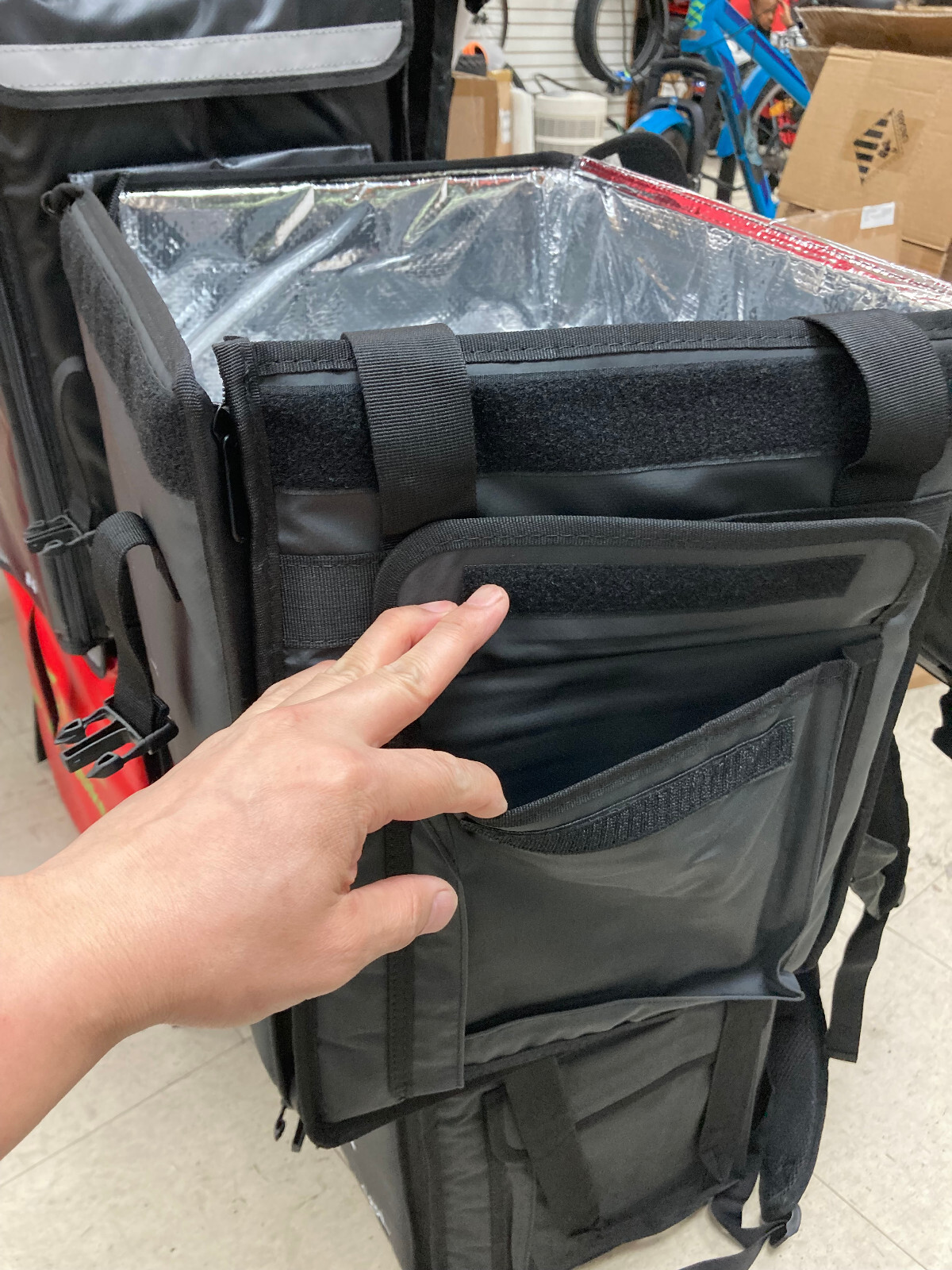 Food Delivery Large Backpack Insulated waterproof bag for ebike Motorcycles