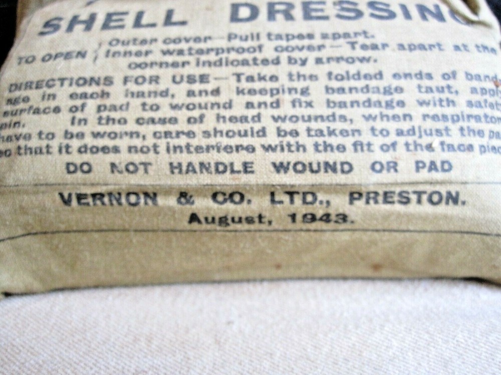 WWII British, 1943, SHELL DRESSING