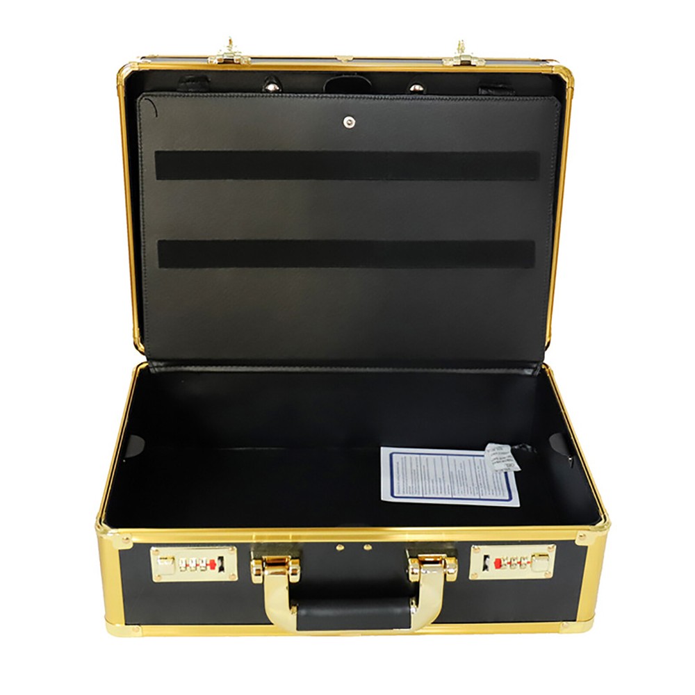 Barber Carrying Case Suitcase Storage Box Clipper Trimmer Organize Password Lock