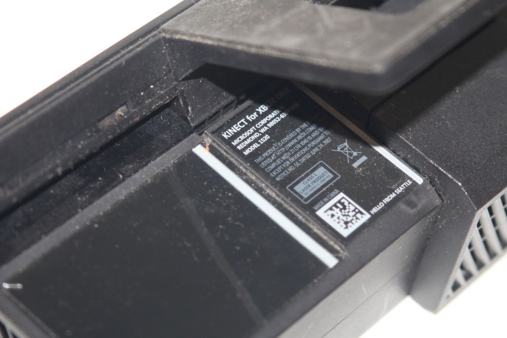 Genuine Microsoft Xbox One Kinect Camera Motion Sensor Bar Black Model 1520