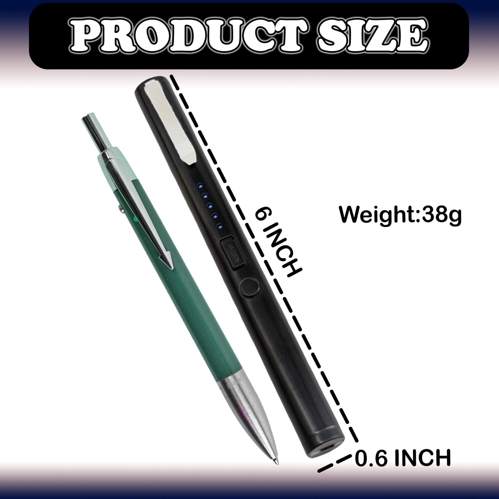 FIGHTSENSE High Power Stun Gun & Pepper Spray for Self Defense Combo Pack