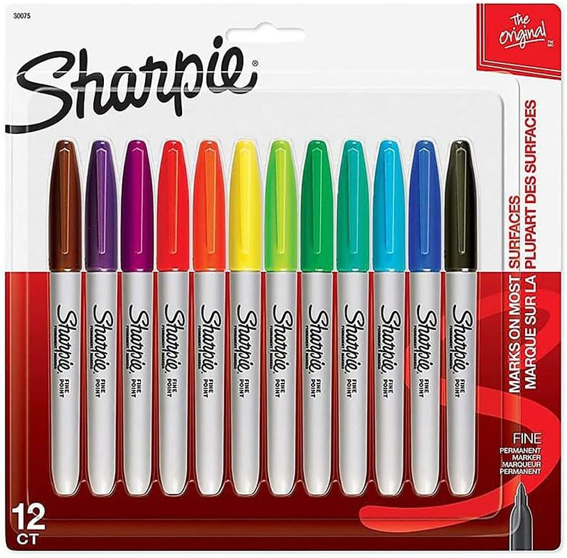 Pen FINE12CT MARKER SET, Multicolor 12 Count