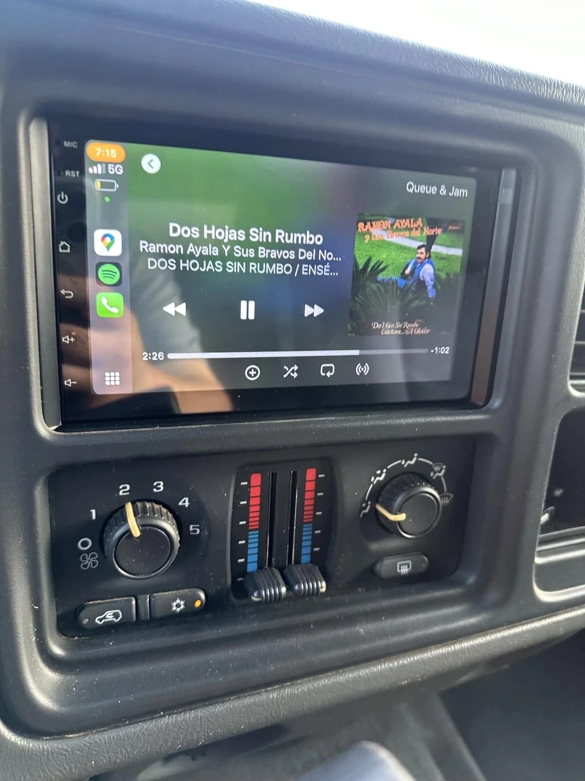 Para 2003-2006 GMC Chevrolet Radio estéreo para coche Carplay Cámara