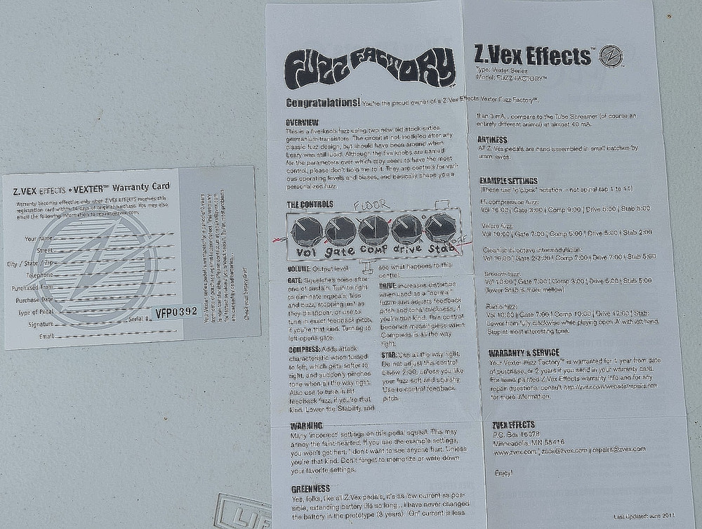 Z Vex Fuzz Probe-Vexter